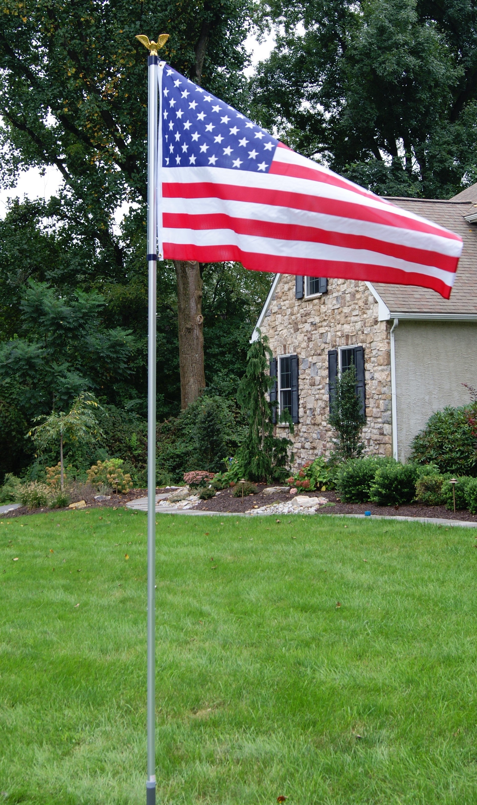 12 Foot American Pride Flag Pole – Our Flags 4 America